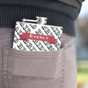 Personalized Bridesmaid Flask
