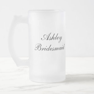 Personalized Bridesmaid Mug