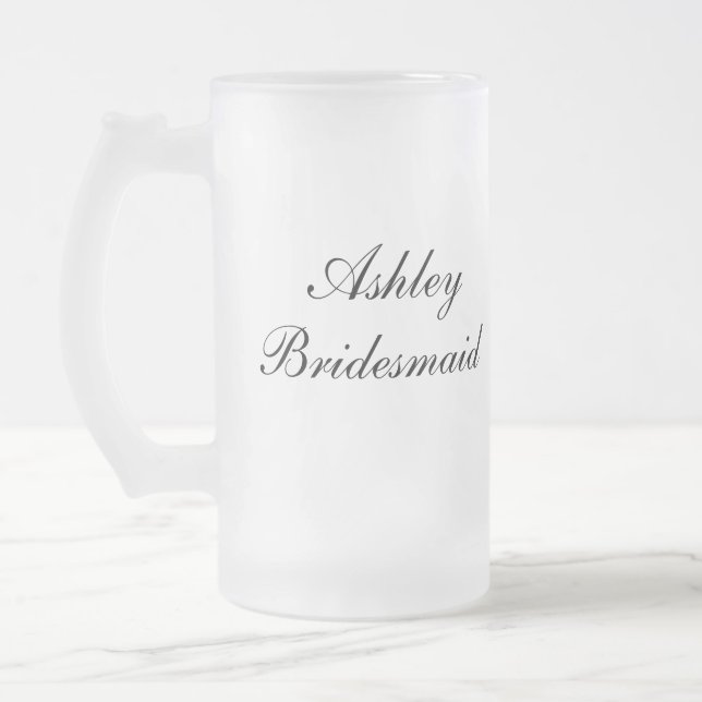 Personalized Bridesmaid Mug (Left)