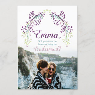 [Personalized] Bridesmaid Proposal Photo Invite