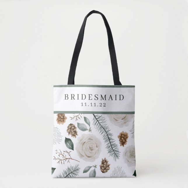 Personalized Bridesmaid Tote (Front)
