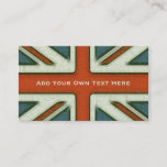 Personalized British Flag Business Card at Zazzle