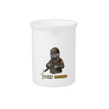 Personalized British Shorthair Military Cat