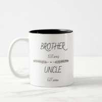 Personalized Brother to Uncle Est Custom Year