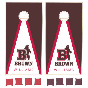 Personalized Brown University Cornhole Set