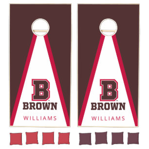 Personalized Brown University Cornhole Set