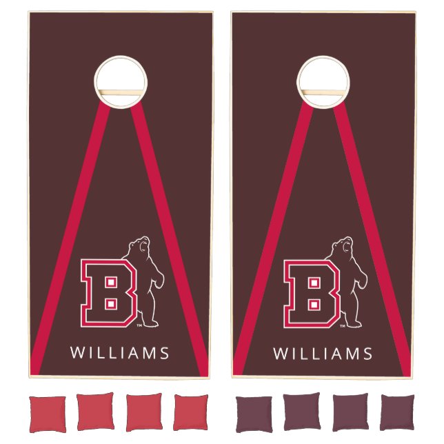 Personalized Brown University Cornhole Set (Set)
