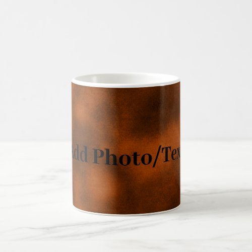 Personalized Brown Velvet Add Your Photo or Text Coffee Mug