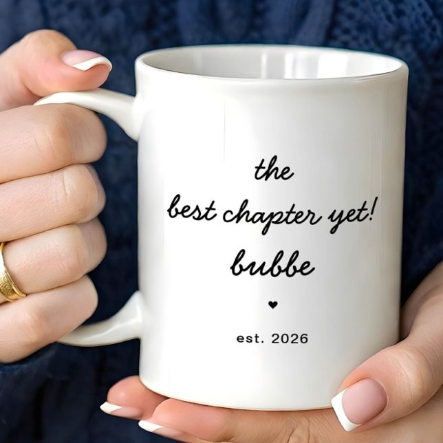Personalized Bubbe Mug Best Chapter Yet (Creator Uploaded)