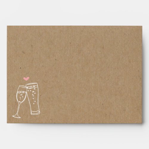 Personalized Bubbles  Brews Toast Brewery Envelope