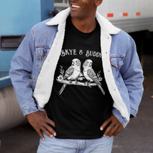 Personalized Budgie Name Shirt Custom Bird Lover