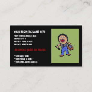 Personalized Builder Business Card