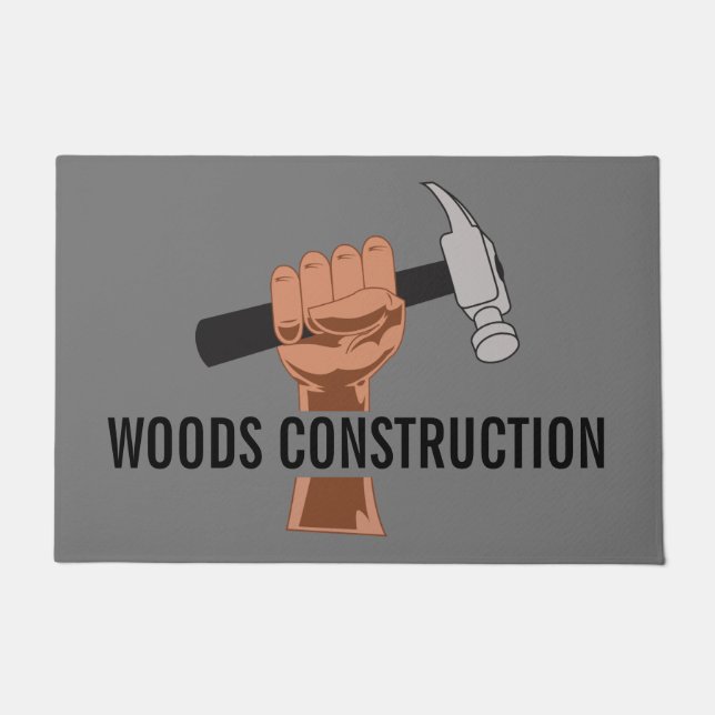 Personalized Builder/Construction Doormat (Front)
