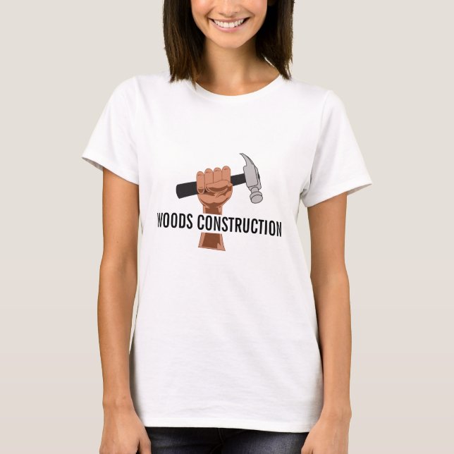Personalized Builder/Construction T-Shirt (Front)