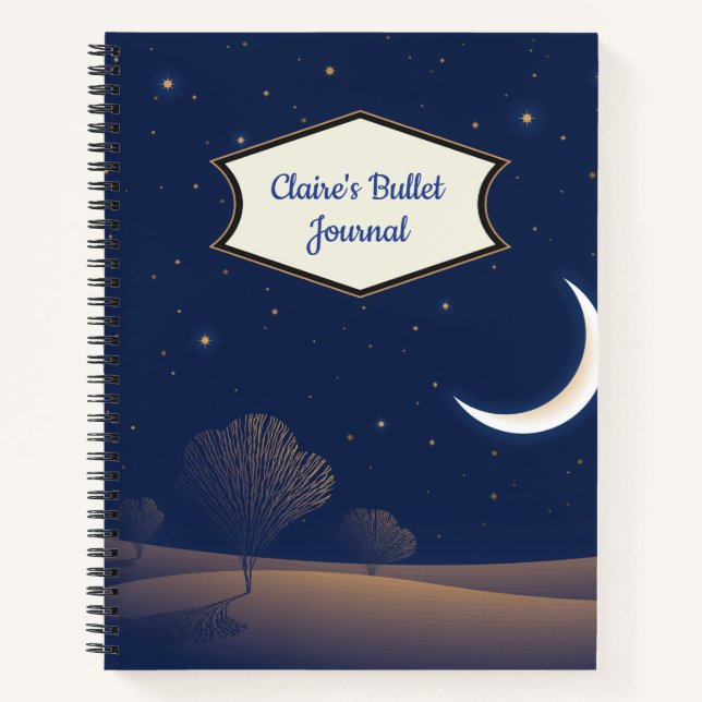 Personalized Bullet Journal (Front)