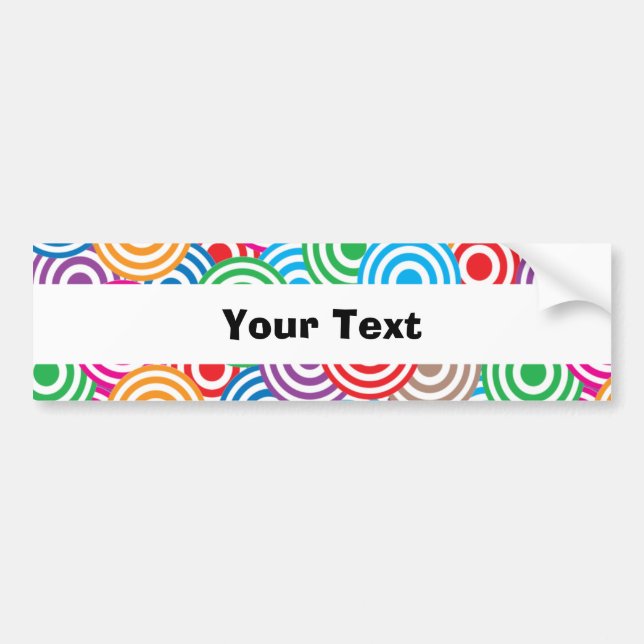 Personalized Bumpersticker Bumper Sticker (Front)