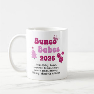 Personalized Bunco Babe Coffee Mug