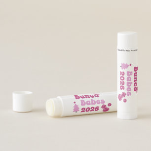 Personalized Bunco Babe Lip Balm