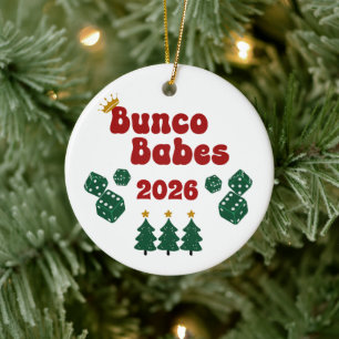 Personalized Bunco Babes Ornament