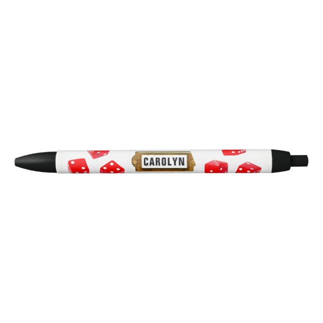 Personalized Bunco Player Pen (Front)