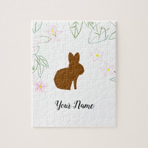 Personalized Bunny Puzzle
