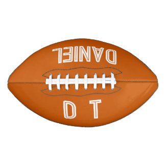 Personalized  -  burnt orange    