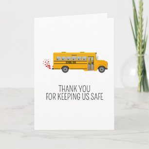 Personalized Bus Driver Appreciation Thank You