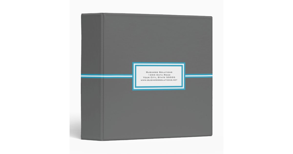 Personalized Business Binder
