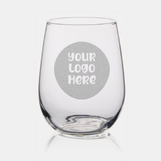 Personalized Business Branding Logo Glass