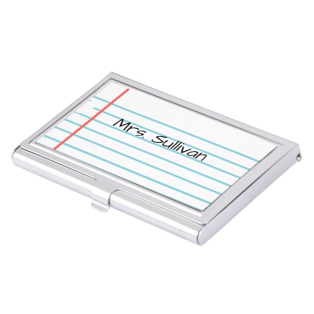 Personalized Business Card Holder (Front)