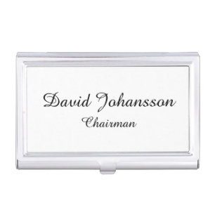 Personalized BUSINESS CARD HOLDER Case Unique Gift
