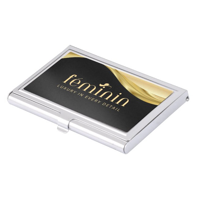 Personalized Business Card Holder – Sleek & Profes (Front)