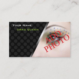 Personalized Business Cards Drag Queen Performers