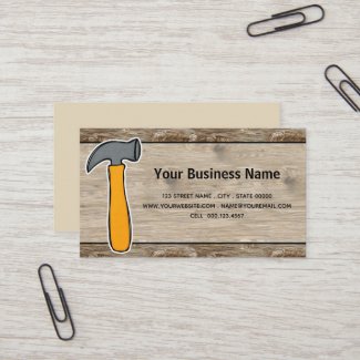 Personalized Business Cards - Handyman