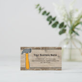 Personalized Business Cards - Handyman (Standing Front)