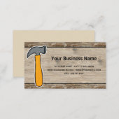 Personalized Business Cards - Handyman (Front/Back)