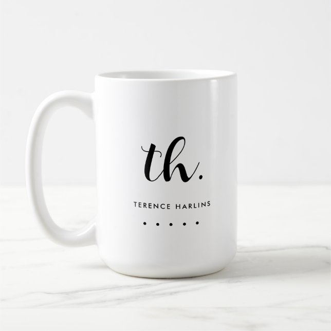 Personalized Business Coffee Mug (Left)