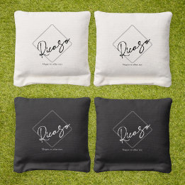 Personalized Business Cornhole Bags