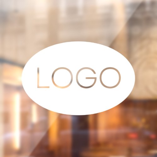 Personalized Business Custom Logo Window Cling