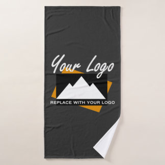 Personalized Business Design Company Professional Bath Towel