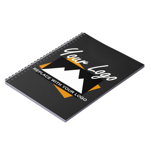 Personalized Business Design Company Professional Notebook (Left Side)