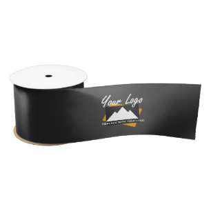 Personalized Business Design Company Professional Satin Ribbon
