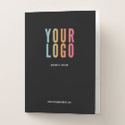 Personalized Business Folders - Business Card Slot