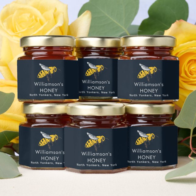Personalized Business Honey Jar Favors (Insitu)
