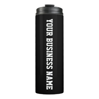 Personalized Business Info Custom Made Thermal Tumbler