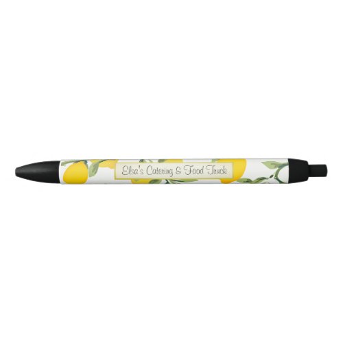 Personalized Business Lemon Print Pen