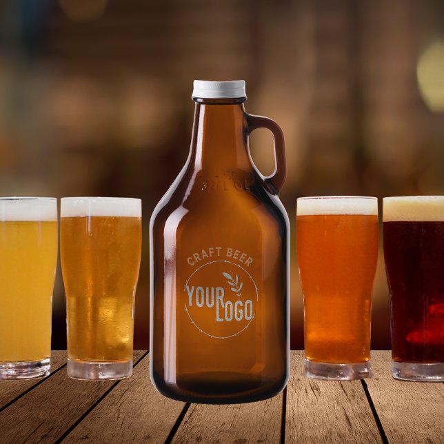 Personalized Business Logo 32 oz Beer Growler (Personalized Business Logo 32 oz Beer Growler
)