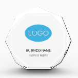 Personalized Business Logo Acrylic Award<br><div class="desc">A Personalized,  Custom Design Award. Customize this award with your own company logo,  name and tagline/text.</div>