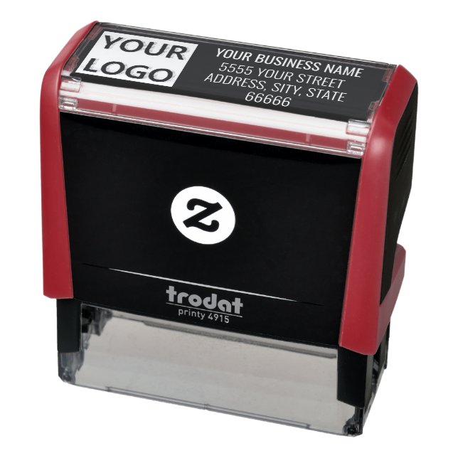 Personalized Business Logo Address Color Stamp (Product)