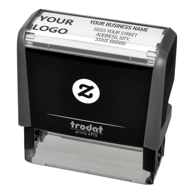 Personalized Business Logo Address Company Special Self-inking Stamp (Product)